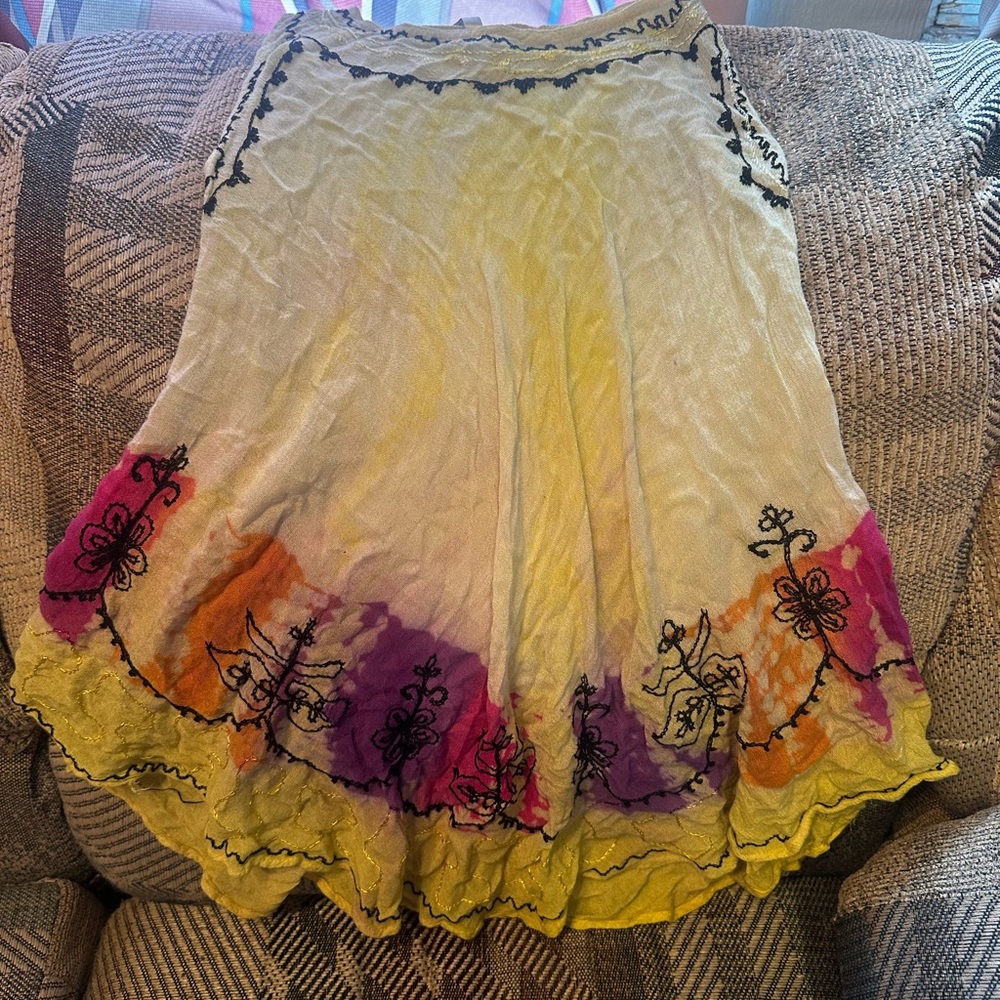 Yellow tank